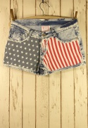 american-flag-denim-shorts